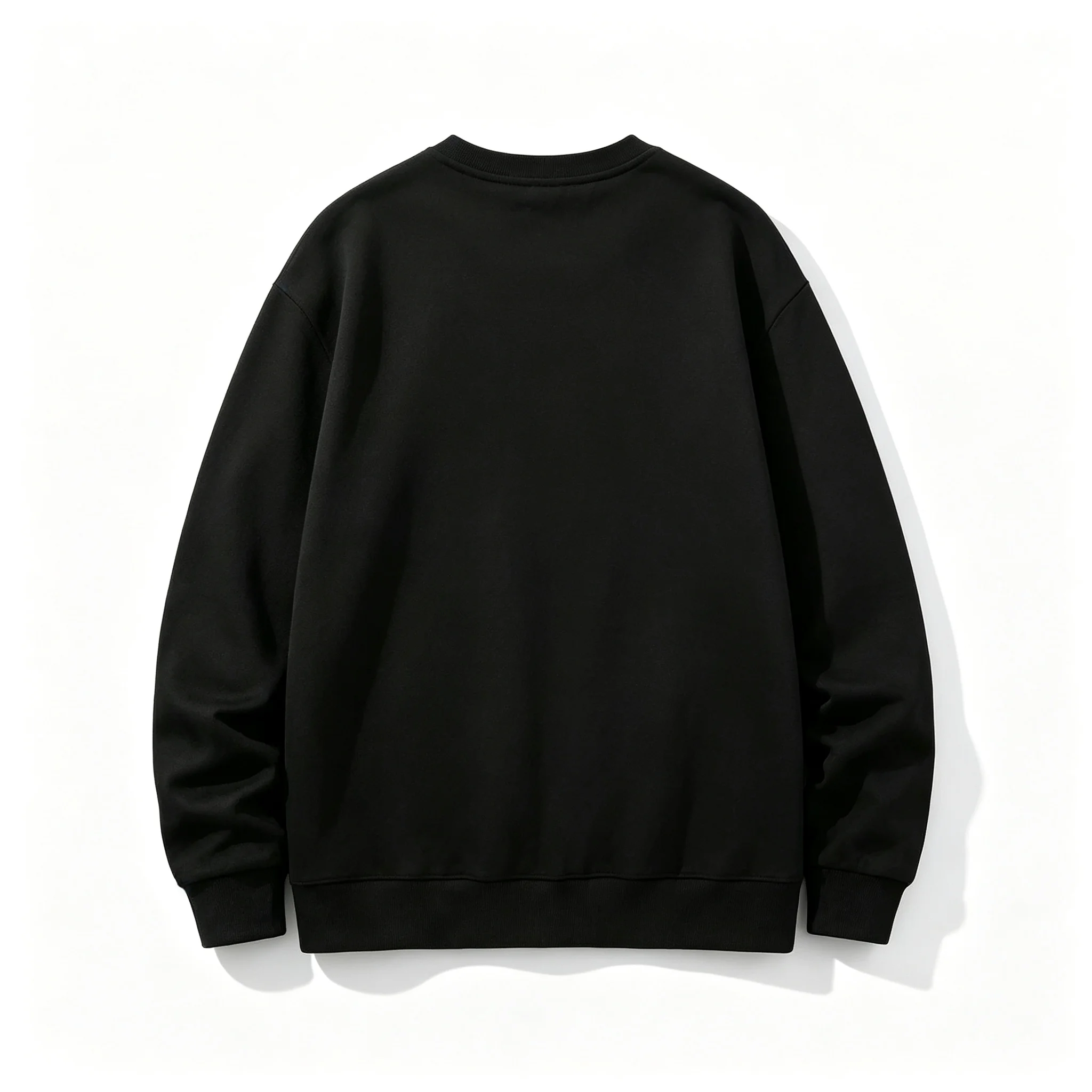 Unisex's Letter & Goose Print Drop Shoulder Cozy Sweatshirt, Casual Loose Long Sleeve Round Neck Pullover for Fall & Winter, Daily Wear Clothes for Men & Women