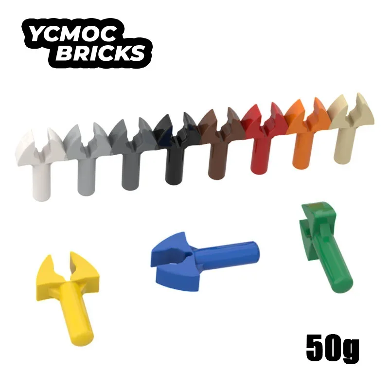 50g MOC Building Blocks 48729 Bar 1L with Clip Mechanical Claw Compatible Bricks Parts DIY Assmble Particle Kid Brain Toy Gift