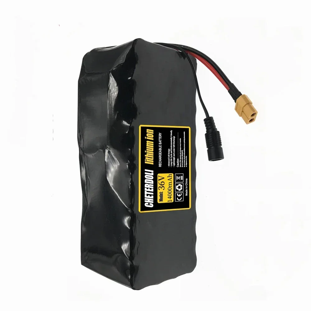 36V 14000mAh High-Capacity Rechargeable Battery–Li-ion 10S4P with Built-in BMS,Durable Accessory for Scooter Reliable Rides