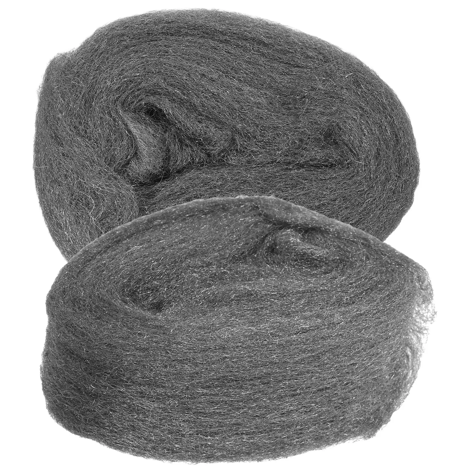 2pcs Steel Wool Flexible Wire Mesh Reusable Polishing Wire Wool Wool Fabric For Tiles Glass Window Cleaning Steel Wool Roll