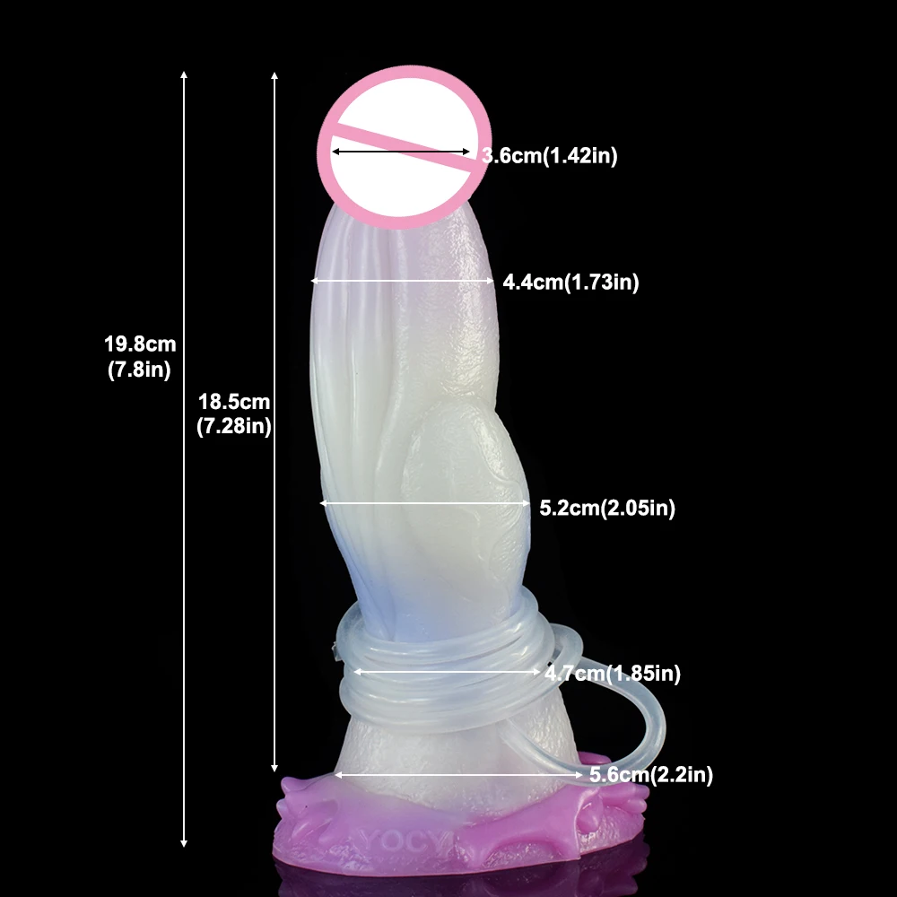 SMMQ لعبة شرجية واقعية مع وظيفة التدفق الوحش دسار لينة سيليكون كبير الديك تدليك البروستاتا منتجات للبالغين #2