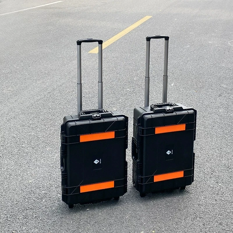 Large 21-inch Trolley Case, Photographic Equipment Case, Camera Lens Instrument Protection Case, Large Outdoor Earthquake-resist