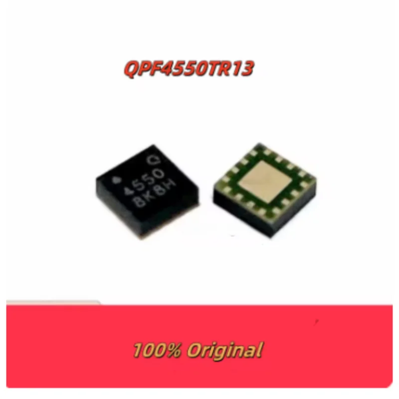 5PCS QPF4550TR13 Wi-Fi 6 FEM 5.15-5.895GHz RF Front End Module QFN-16 2.5x2.5 SMD New Original