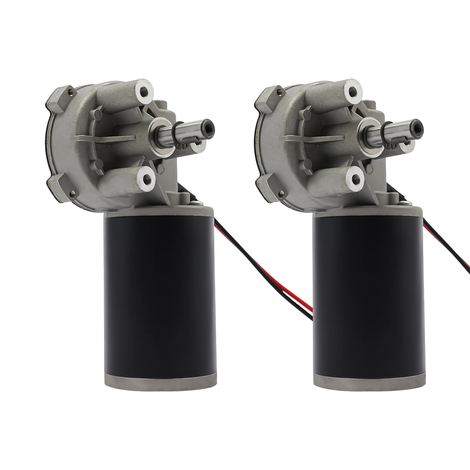 60W 12V/24V DC Geared Motor Electric Gear Motor Powerful Gear-Motor for Industrial Packaging, Printing, Textile