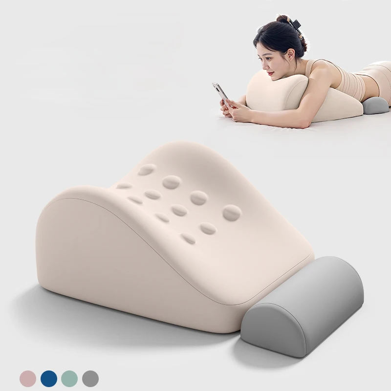 

Back Pillow Wedge Bed Pillow Rest for Bed Sitting Up Adult Memory Foam Pillow Back and Leg Pain Relief Acid Reflux Anti Snoring