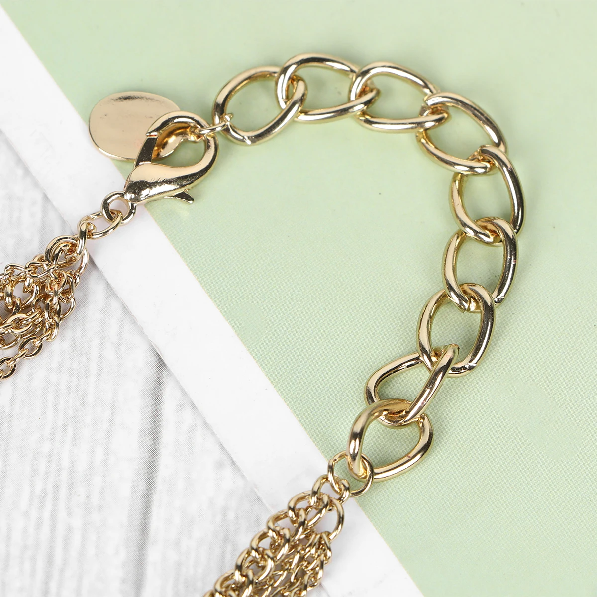 

Metal Head Chain Hair Bands Alloy Headbands for Women European American Women's Girls