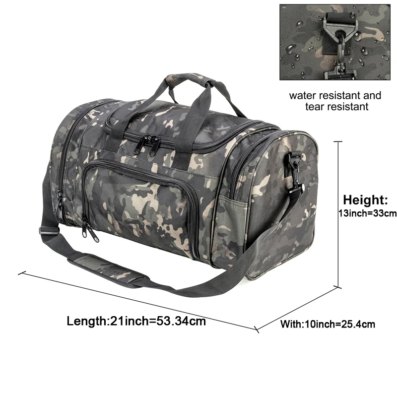 Sac de voyage de sport léger pour hommes et femmes, bagage à main, sac de sport avec compartiment à chaussures pour femmes et hommes