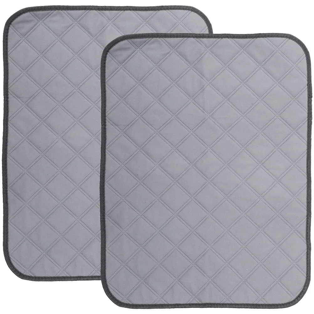 

2 Pcs Pet Urine Pad Cage Liner Washable Guinea Pig Pee Pad Hamster Bedding Polyester Rat Ferret Small Pets Comfort Training Mat