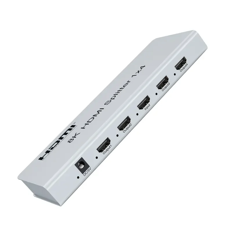 Convertitore Splitter Hdmi 8K 1 In 4 Out 2.1 Display amplificatore per Dvd Ps3 Xbox Splitter Hdmi