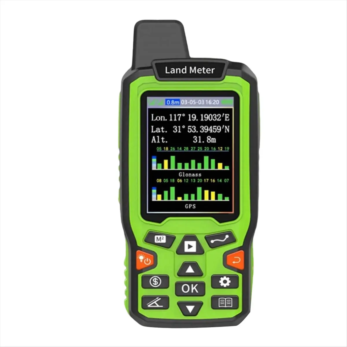 DT57 LATEST MODEL EM90 Handheld GPS Land Meter Land Area Meter for Farmland Mountain Lake Mining Slope Distance Area Measuring I