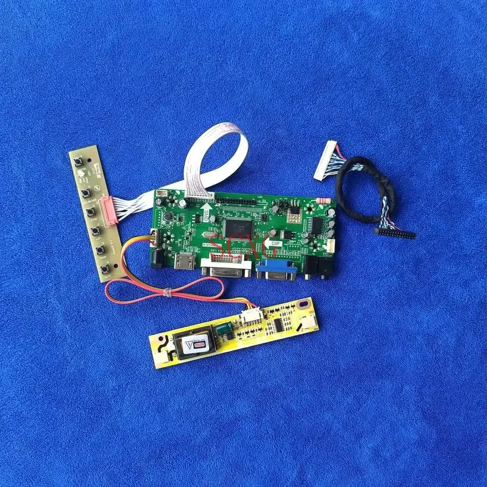 

M.NT68676 Плата привода 2CCFL LVDS 30-контактный комплект 1366*768 подходит для CLAA185WA02/CLAA185WA03/CLAA185WA05 VGA DVI HDMI-совместимый ЖК-экран