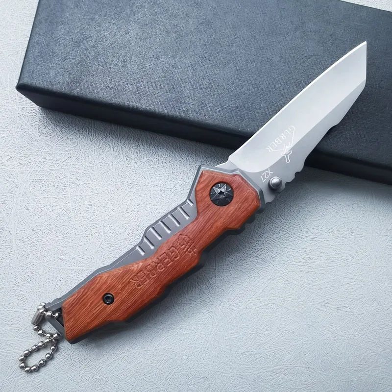 Outdoor Camping Portable Survival Folding Knife for Men Steel Multitool Military Tactical Pocket Knives for Hunting and Fishing