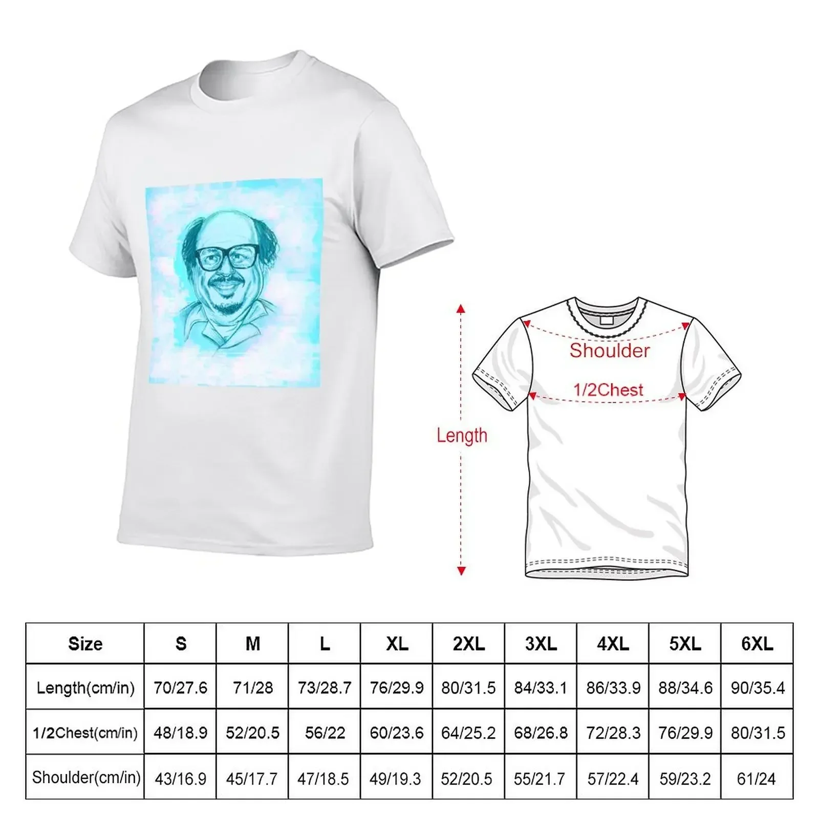 DANNY DEVITO X ERIC ANDRE (Sky Zaddy) T-Shirt heavyweights custom t shirt mens graphic t-shirts