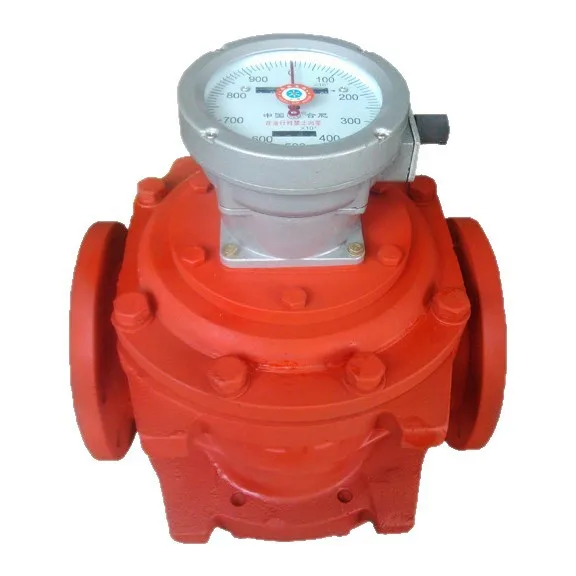 High Precision Waist Wheel Flowmeter Petrochemical Solution Small Flow Explosion-proof Low Viscosity Low Corrosion Trad