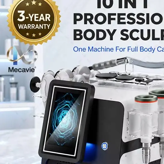 Professional 10-in-1 Full Body Care Machine 8 Probes Face Lifting Firming Body Shaping Waist Care Salon Spa Use  Beauty Device