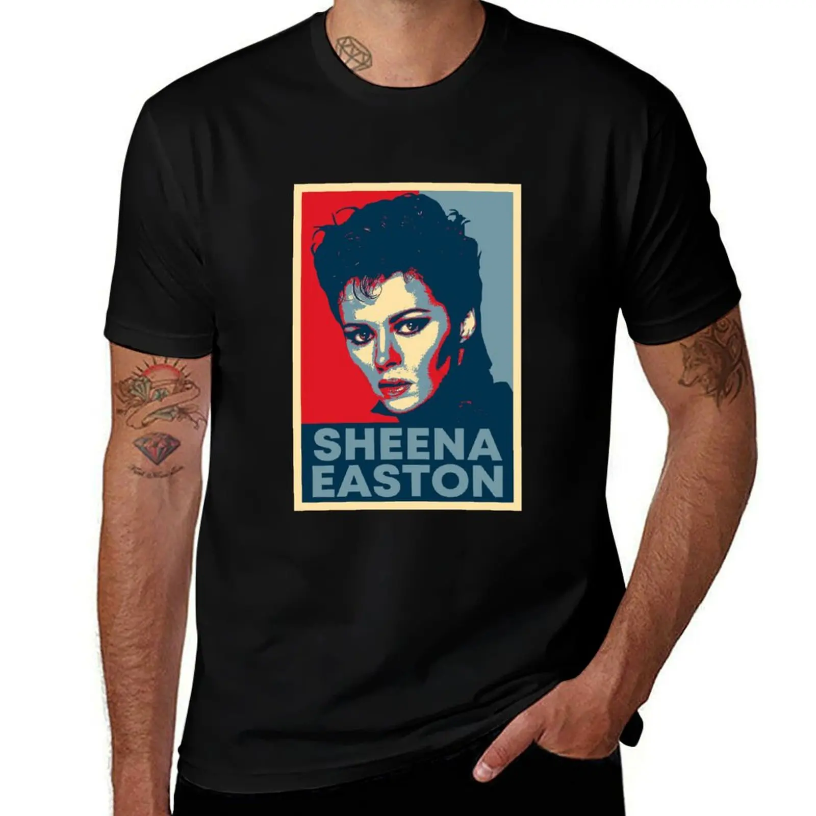

Sheena Easton Hope T-Shirt cotton tshirt 100% man t shirt luxury