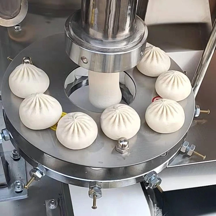 Máquina automática para bollos al vapor, máquina multifuncional para prensar pasteles y bollos al vapor, equipo de formación Baozi, máquina Ciba comercial