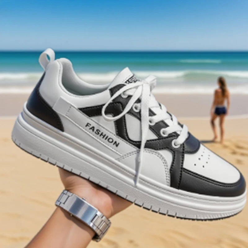 

Mens Shoes Casual Spring New Lace Up Men Shoes Lightweight Comfortable Breathable Walking Sneakers Tenis Feminino Zapatos