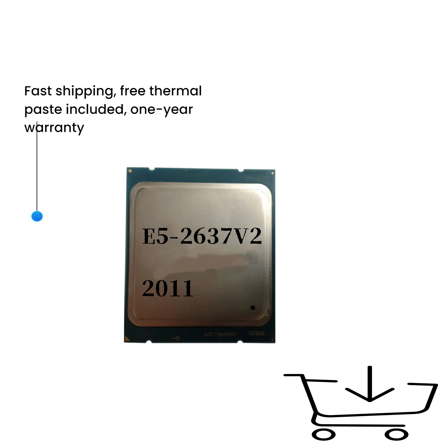 

Xeon E5-2637V2 E5-2637 V2 E5 2637V2 E5 2637 V2 3.50GHZ 15MB 130W 4-cores LGA2011