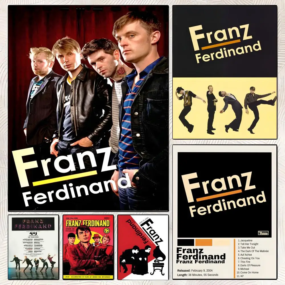 band Franz Ferdinand Poster poster stickers, suitable for bedroom, living room, home decoration