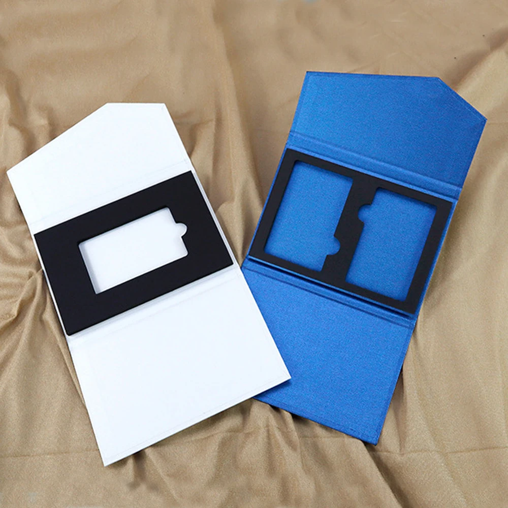 1PC Spot Universal Membership Card Set, VIP Card Packaging Gift Box, Business Bank Cards Holder, Hot Stamping Logo