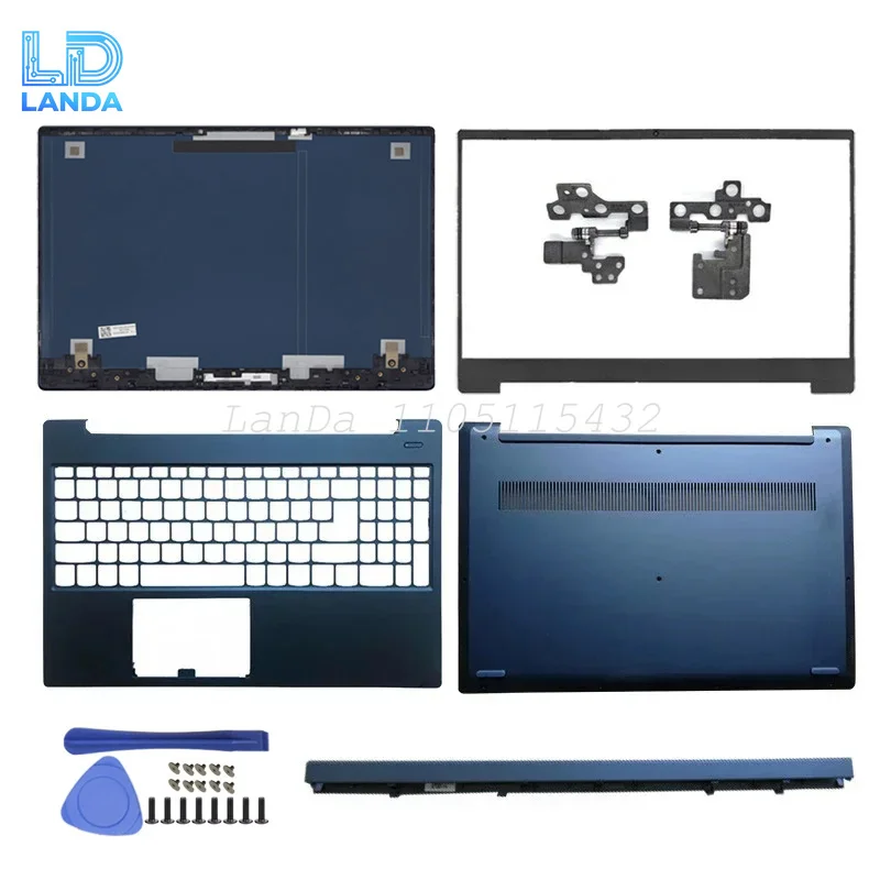 For Lenovo IdeaPad S340-15IWL S340-15API Black Silver BlueLaptops LCD Back Cover/Front Bezel/Hing Cover/Palmrest/Bottom Case