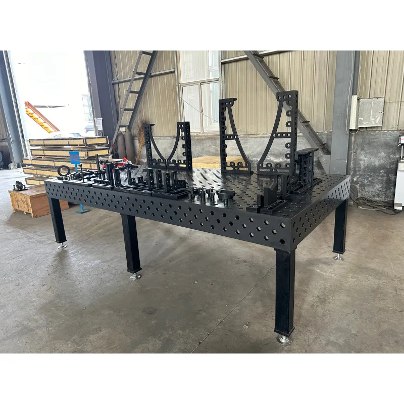 

Hot Sale 3D Welding Table 2400x 1200x 200mm mm Nitriding Platform with All Accessories