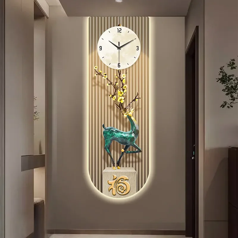#Living Room Furniture Decoraciones De Habitaciones Entrance Decoration Painting Wall Clock Wall Decor And Clocks Interior