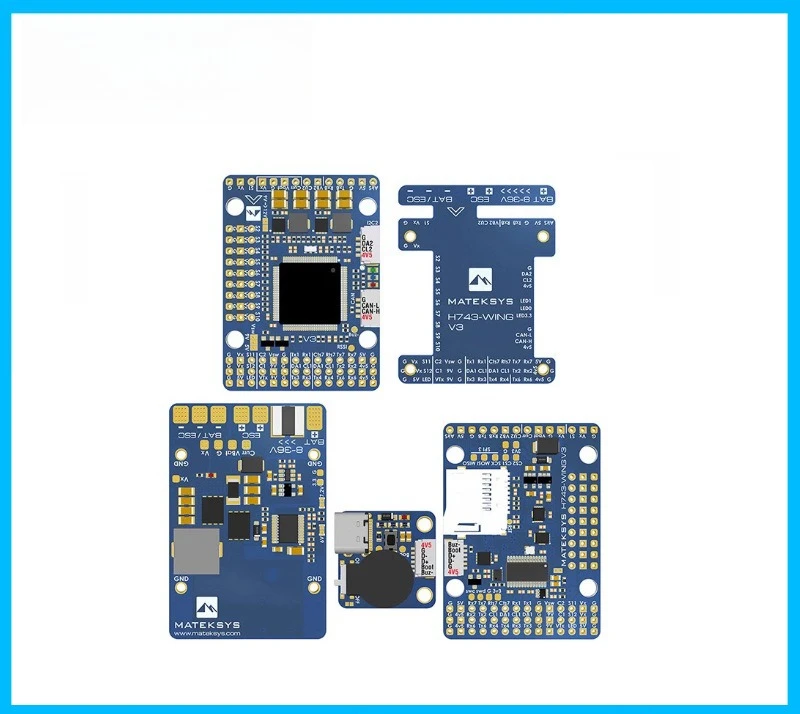 MATEK H743-WING V3 Flight Controller, Dual Camera Input for RC Airplane & FPV Drone, STM32H743