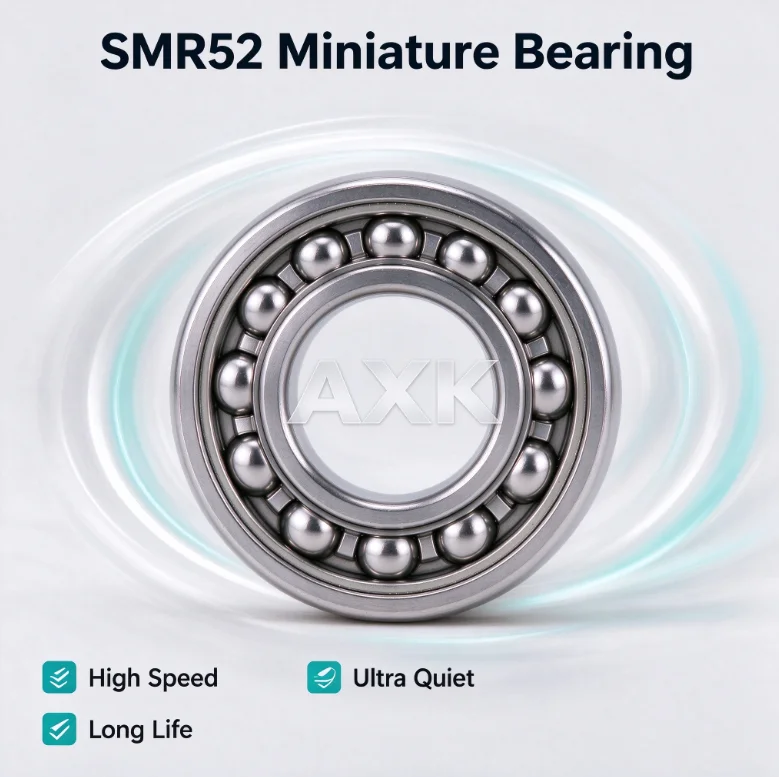10pcs SMR52 Open Bearing 2×5×2mm 440C Stainless Steel High Speed Mini Bearing