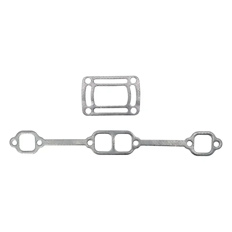 Exhaust Manifold Gasket For Mercruiser 5.0 5.7 350 Mag Riser Block V8 Elbow Kit
