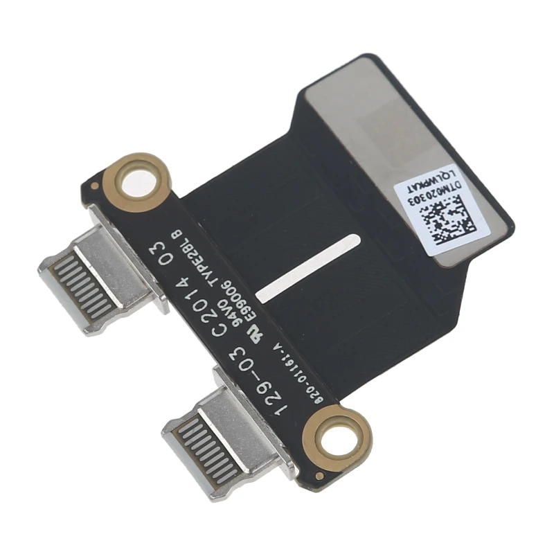 الطاقة Type-C IN وصلة مرفاع الطاقة 821-01658-03 821-01658-A للكمبيوتر المحمول 13 بوصة A1932 أواخر 2018 2019 سنوات