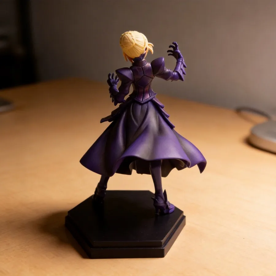 

Аниме-фигурка Fate Stay Night Black Saber Altria Matou Sakura в броне, 17 см, ПВХ-статуэтка, коллекционная модель, подарок для фанатов