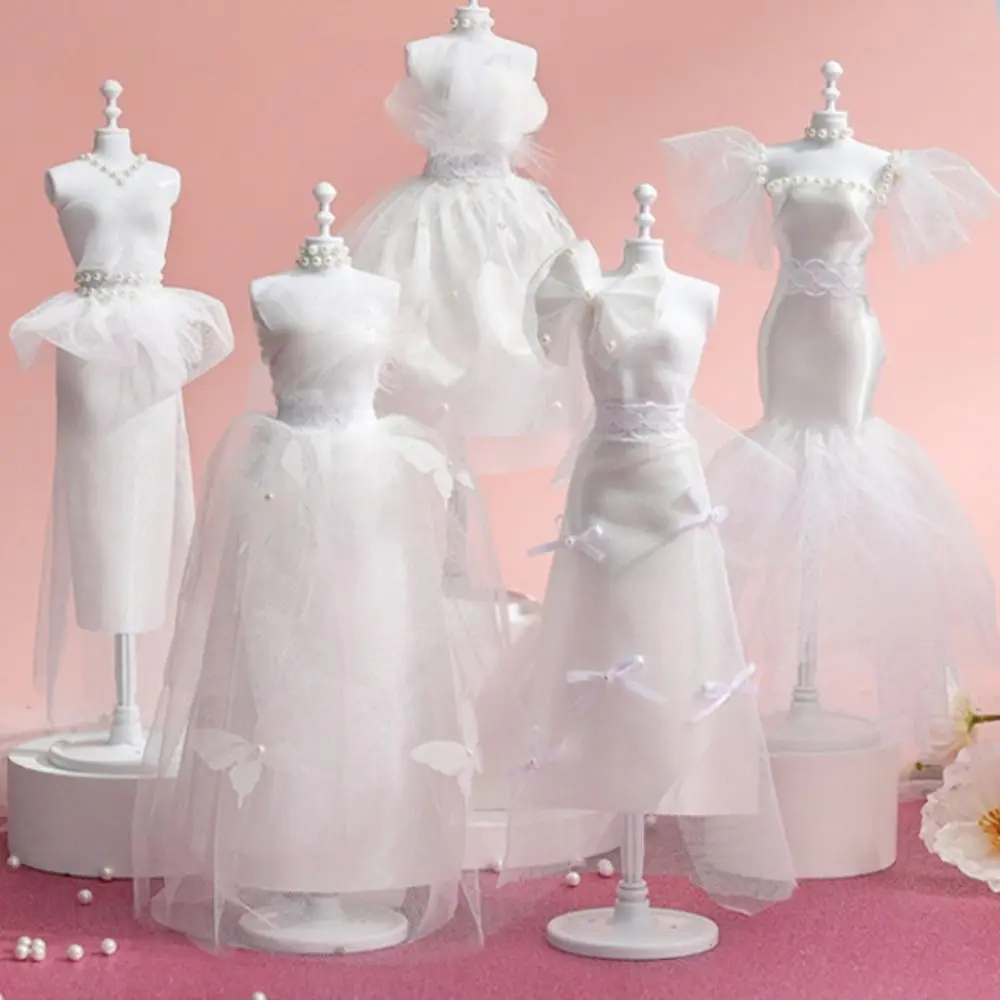 スカート DIY 人形の服キット手作りファッションデザインプリンセスおもちゃ衣装キット着用かわいい人形のドレス素材キッズガール