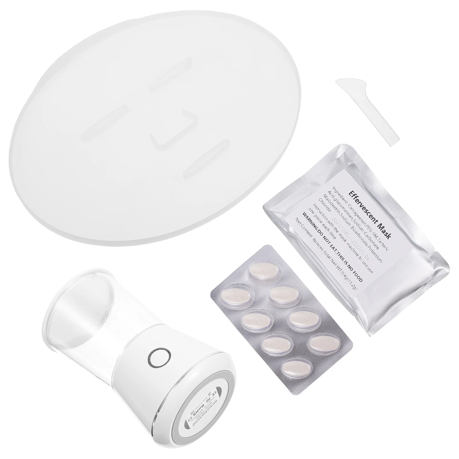 ชุดทำมาส์กผัก 1 ชุด เครื่องทำมาส์กหน้า DIY อุปกรณ์ทำมาส์กสำหรับใช้ในบ้าน เครื่องมือดูแลผิวสำหรับผู้หญิง อุปกรณ์ทำมาส์ก