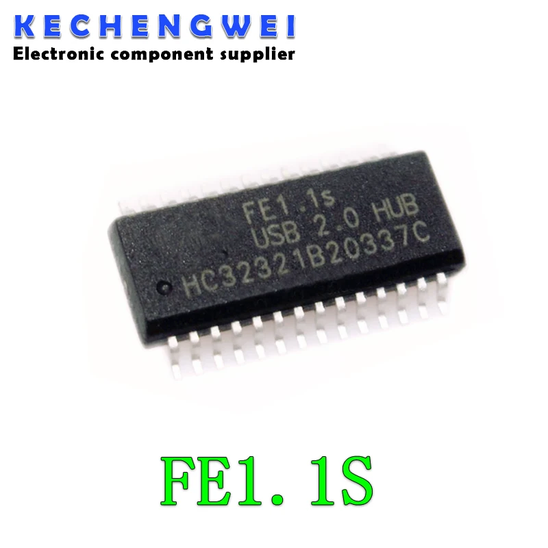 5PCS FE1.1S SSOP-28 USB 2.0 HUB SSOP28 FE11S SSOP FE1.1 SMD new and original