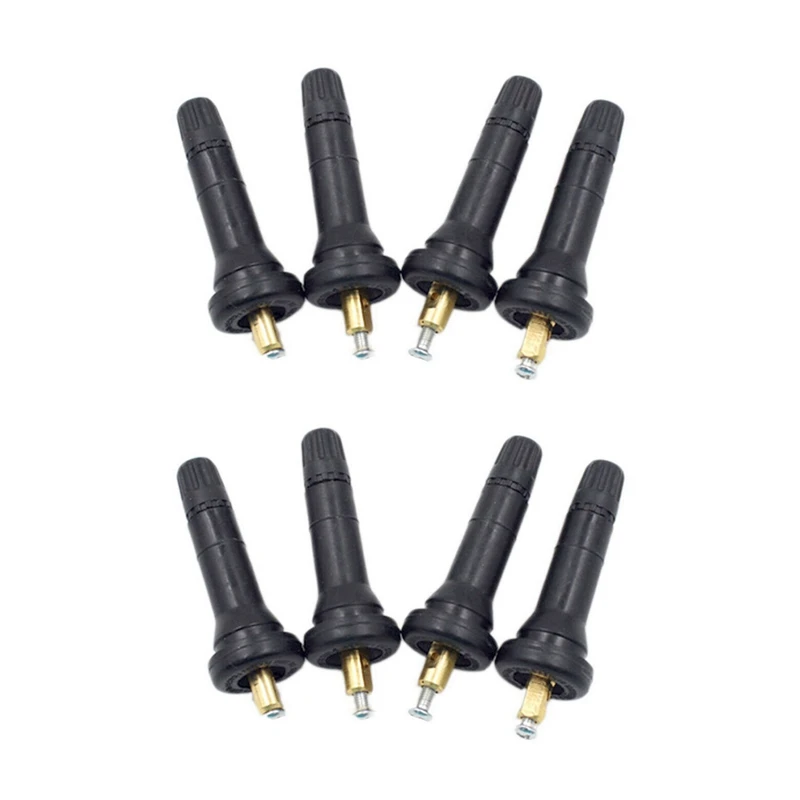 8Pcs Type Tire Pressure Sensor Tpms Valve Stem Nozzle For Chevrolet Renault Ford