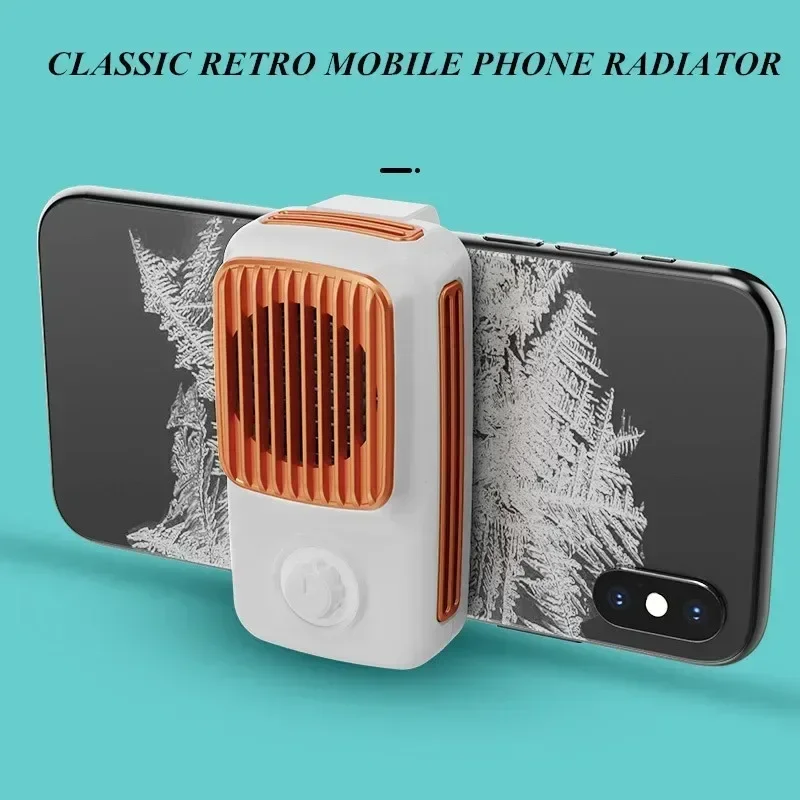 MEMO-Ventilateur de refroidissement pour téléphone portable DL03, refroidisseur de jeu à clip arrière, 3 vitesses réglables, dissipateur de chaleur frais pour IOS et Android