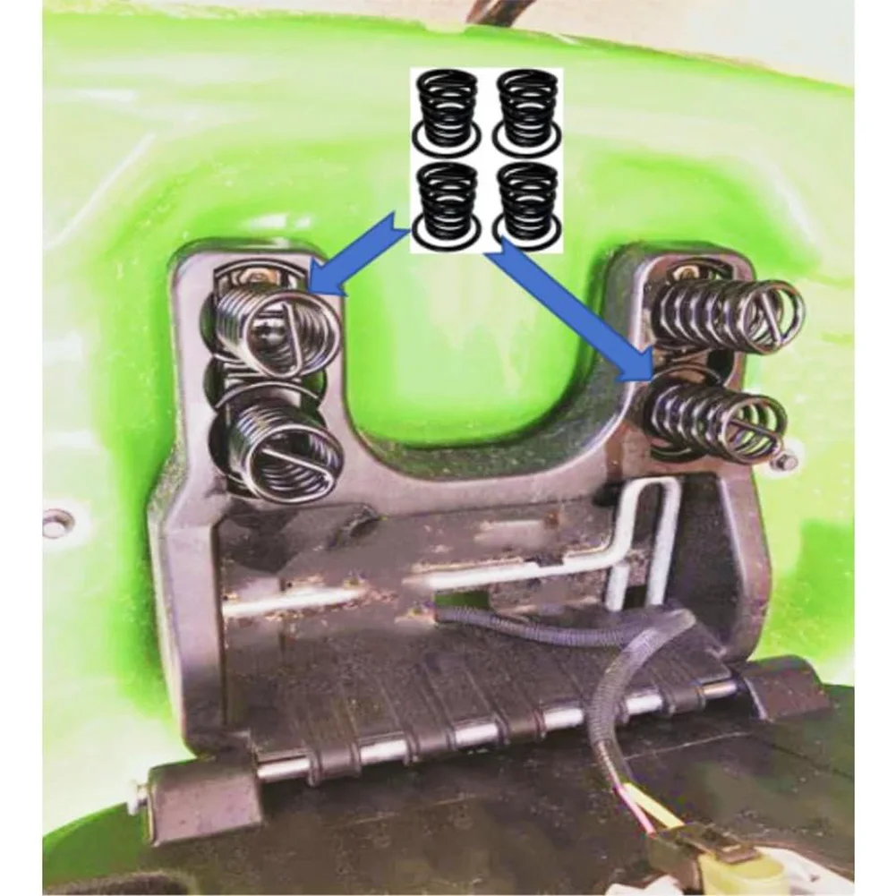 

Сменные пружины подвески сиденья M154605 — 4 шт. в упаковке для совместимых газонокосилок и тракторов, аксессуары для садовых кусторез