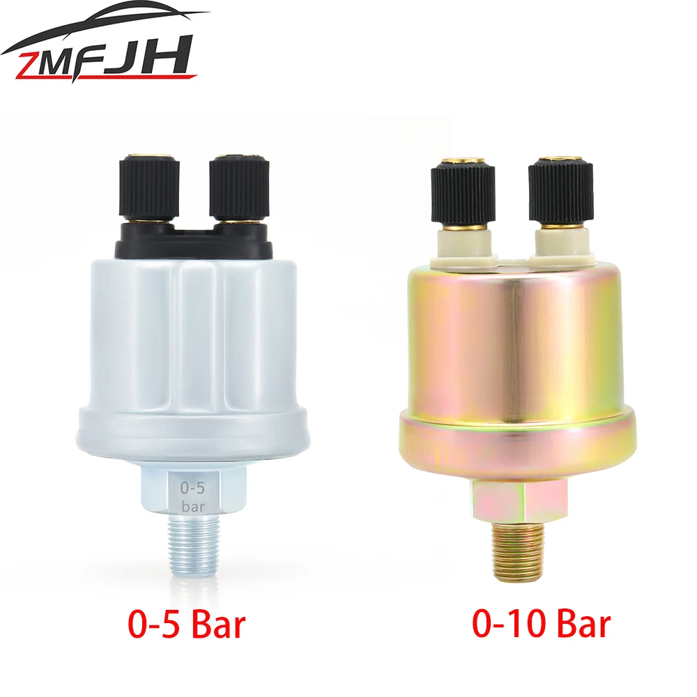 0 ~ 10 Bar Öldrucksensor 0 ~ 5 Bar 1/8 NPT Öldrucksensor für Auto Boot Öldruckmesser Auto Auto Motoröldrucksensor