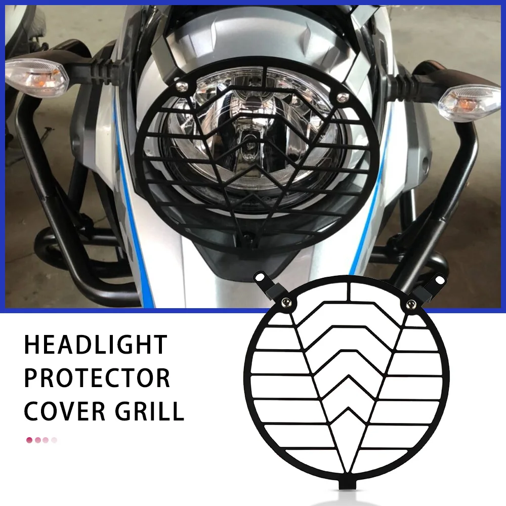 

Motorcycle Accessories For SUZUKI DL250 V-Strom DL 250 VStrom VStrom250 Headlight Grill Grille Cover Protection HeadLamp Guard