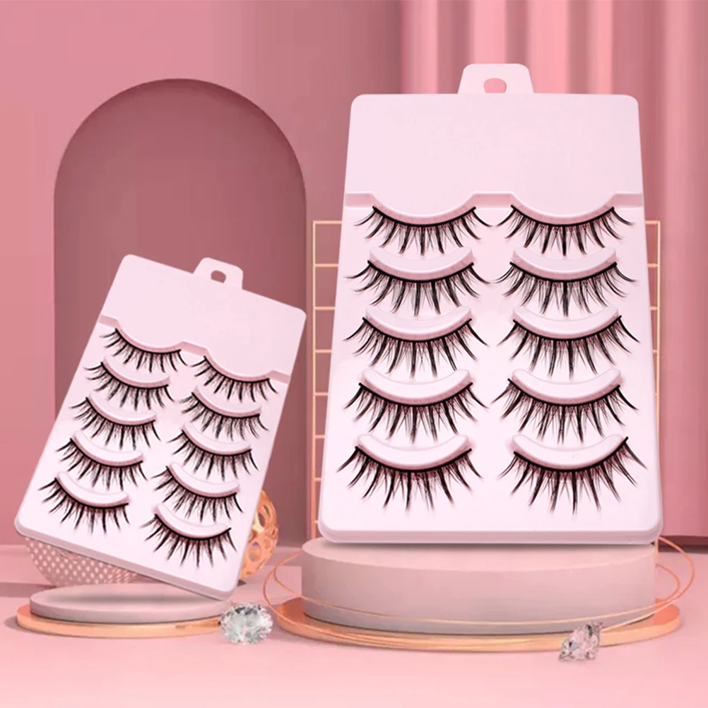 

15 Pairs Fake Eyelashes False Bundles for Extension Cluster Extensions Women Artificial