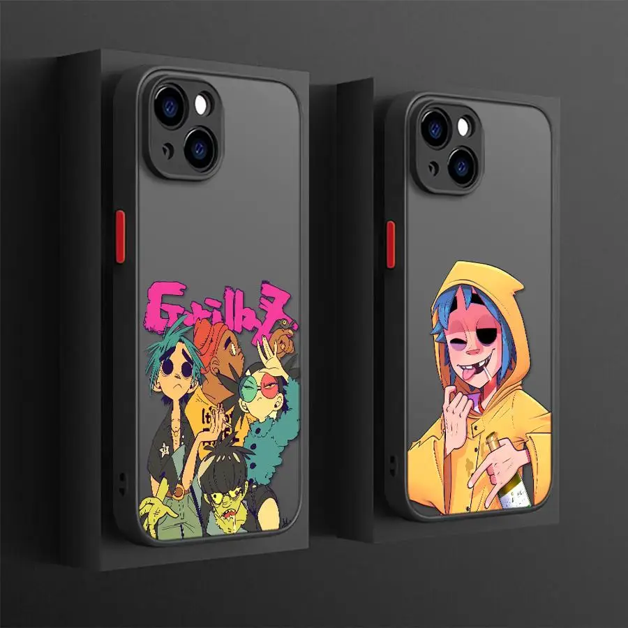 Case for iPhone 7 8 16e 11 15 16 Plus 17 Air XS 12 13 14 Pro Max Back Phone Cover Cartoon Virtual Characters
