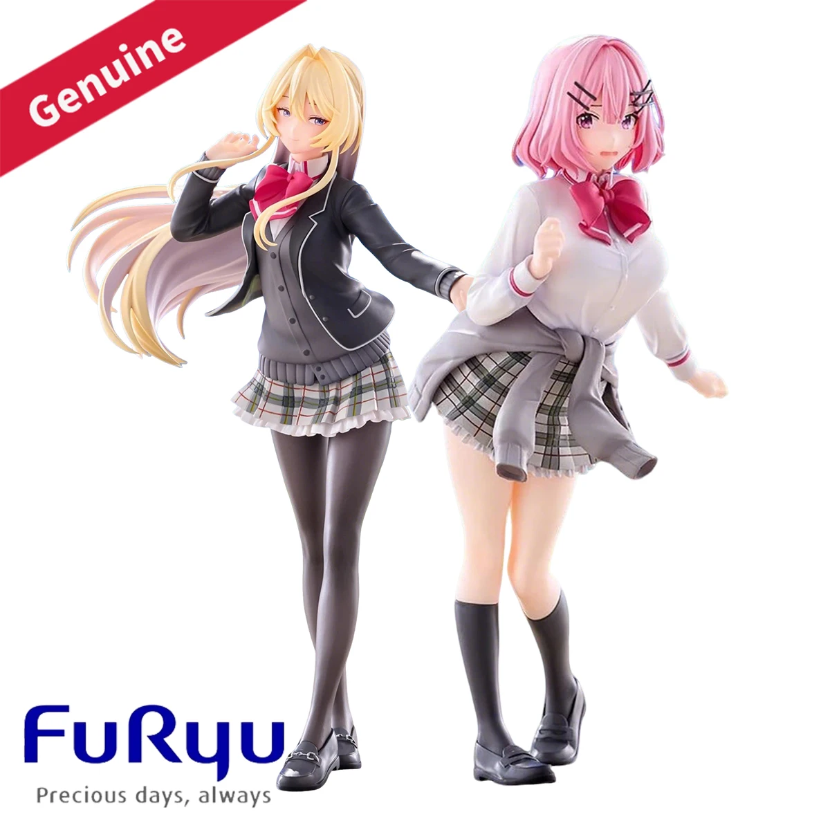 Figura Original de FuRyu Prepintada Trio-Try-iT: Watashi Ga Koibito Ni Nareru Wakenaijan, Muri Muri, Ouduka Mai, Amaori Renako