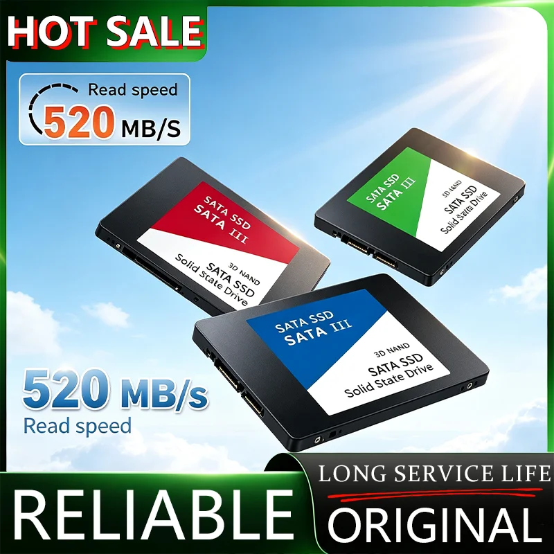 2026 HOT SALE 4TB SATA3 High Speed Portable External SSD Hard Disk for Laptop Internal Solid State Drive