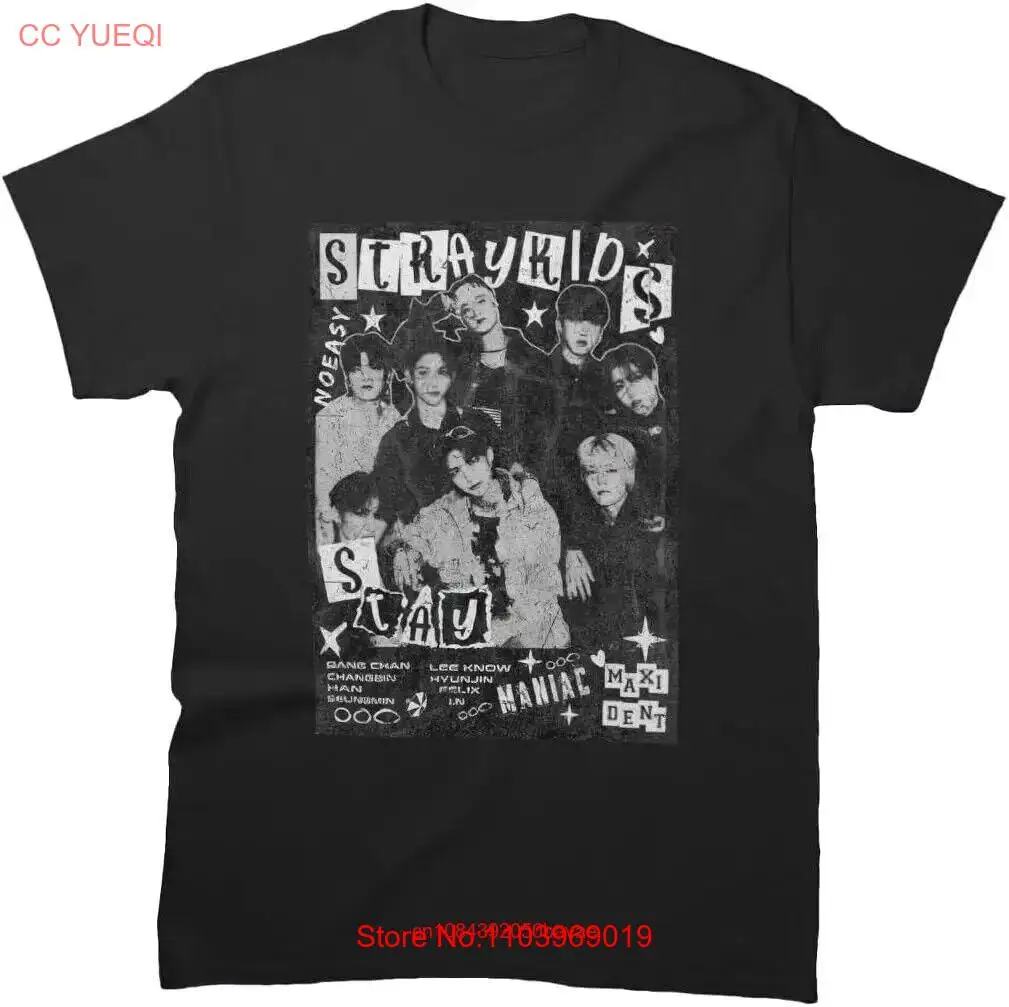 T Shirt Stray Cool Kids 5 Holiday Star Friends Comeback Sleeve Kpop long or short sleeves