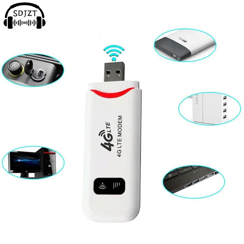 4G LTE 무선 라우터, USB 동글, 150Mbps 모뎀, 모바일 광대역 SIM 카드, 무선 와이파이 어댑터, 홈 오피스