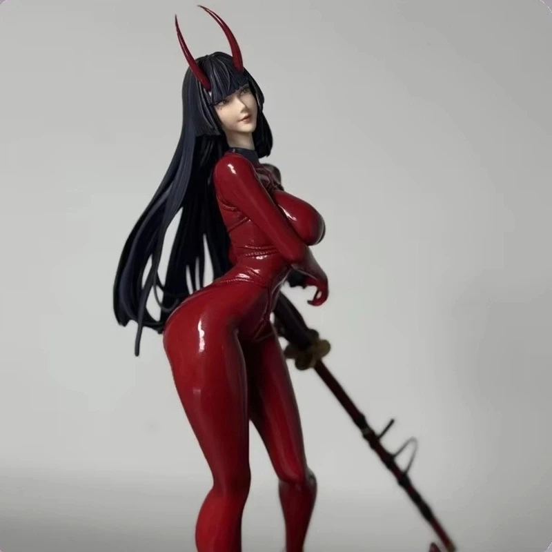 Senji Muramasa 1/4 Scale Large Beautiful Girl Anime Statue 55cm PVC Figure with Base for Desktop Decoration Gift