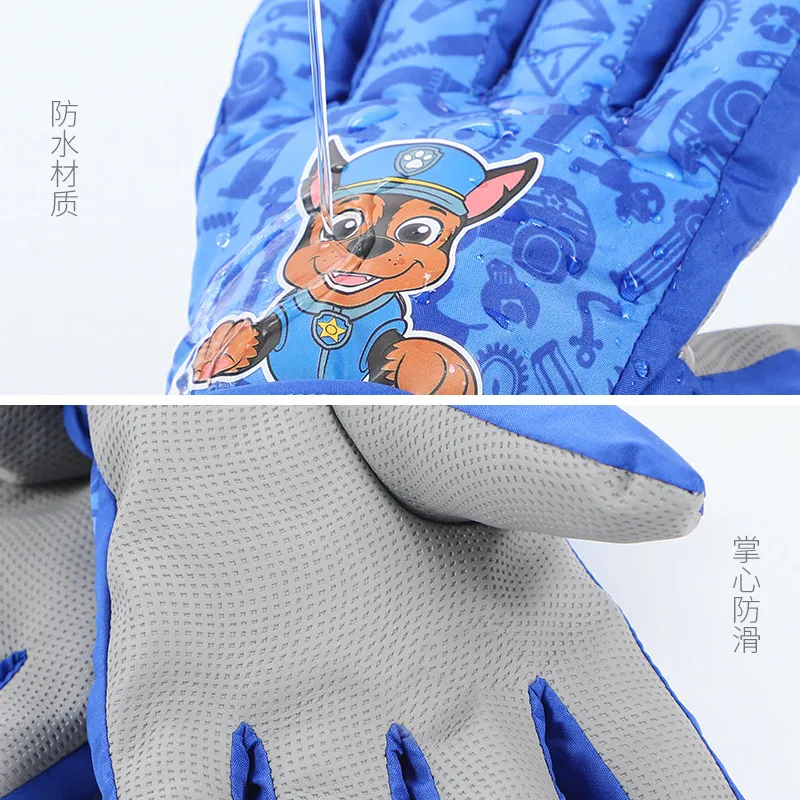 New Winter Genuine Paw Patrol Chase Skye Marshall Ski gloves Anime Toy Action Figure Doll Juguetes Children Toys Chirstmas Gift