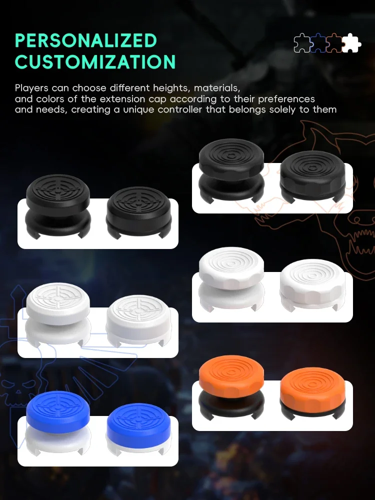 DATA FROG High-Rise FPS Freek Galaxy For Playstation PS4 Analog Stick لـ Xbox One Controller Performance Command Stick Game